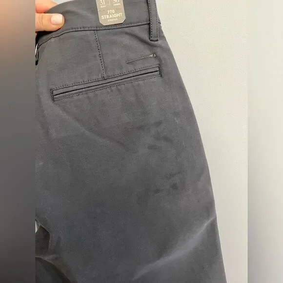 J.Crew 777 Straight-fit midweight tech pant NWT Size 31x30